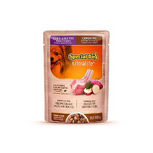 Sachê Special Dog Ultralife Cães Adultos Raças Pequenas Cordeiro 100g