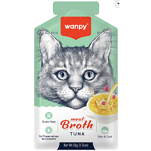 Sopa Wanpy Gato Atum 50g