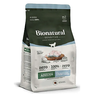 Ração Bionatural Sensitive Cães Adultos Raças Médias Peixe Branco 2,5kg