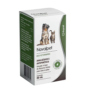 Dipirona Solução Oral Novalpet 20Ml