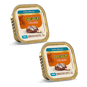 Patê Special Cat Ultralife Adulto Peixe 100g  Kit Com 2 Unidades