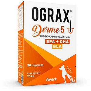 Ograx Derme 5  30 Cápsulas