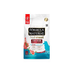 Formula Natural Cães Adultos Raças Médias e Grandes  Sensitive Cordeiro 12kg