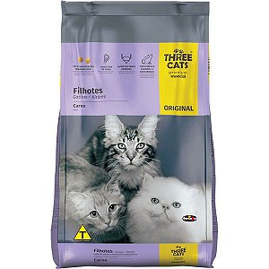 Three Cats Filhote Frango 3Kg