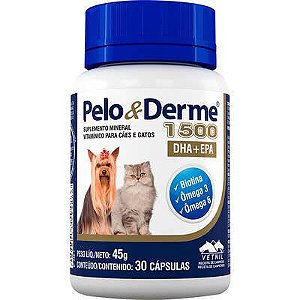 Pelo & Derme 1500 30 Cápsulas