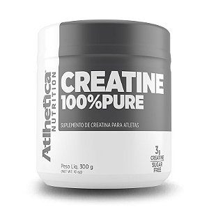 Creatina 100% Pure 300g Atlehtica Nutrition