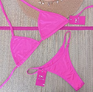 COLEÇÃO FASHION - CONJUNTO CORTININHA/CALCINHA FITA