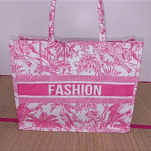 BOLSA DE PRAIA  FASHION ROSA
