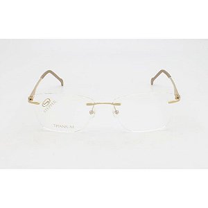 Óculos 3 peças Stepper si95122 f017 Haste com detalhe branco