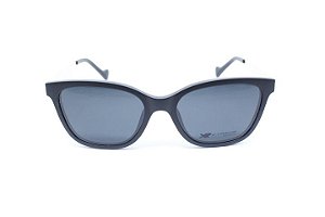 Óculos X-Treme com Clip On  T2520-VN C3 Jade Preto Fosco