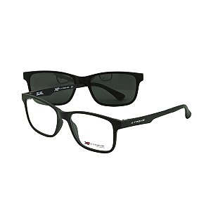 Óculos X-Treme com Clip On UT2646-VN C7 Dual Verde Escuro Fosco