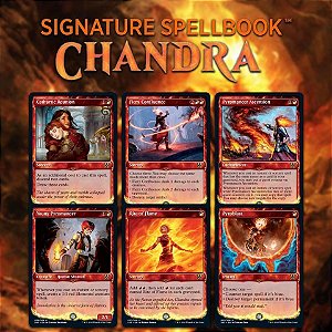 Signature Spellbook - Chandra - Magic The Gathering