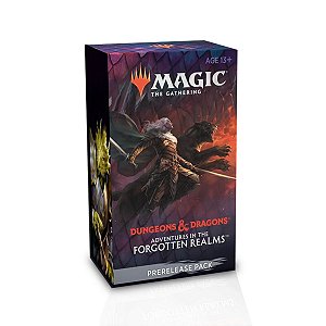 Magic - Dungeons & Dragons: Adventures In The Forgotten Realms - Pacote De Pré-Lançamento