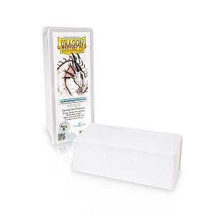 Dragon Shield - Four Compartment Box Em Acrílico  Branco