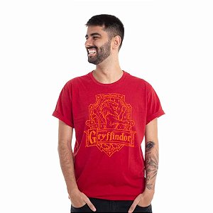 Camiseta Harry Potter Grifinoria Vermelha