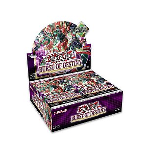 Booster Box Yu Gi Oh Burst of Destiny (Pré-Venda)