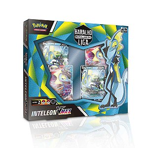 Box de Cartas Pokémon Batalha de Liga Inteleon Vmax