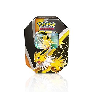 Lata Pokémon Evoluções de Eevee Jolteon V - Original