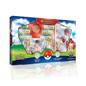 Box de Equipes Pokémon GO Vermelho - Equipe Valor