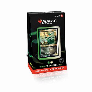 Deck Inicial Commander - Triunfo das fichas - PTBR