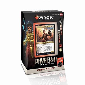 Deck Magic Commander Phyrexia Rebellion Rising - Inglês