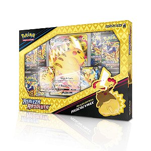 Box Pokémon Pikachu VMAX Realeza Absoluta