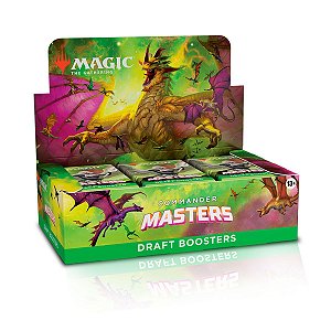 Magic Draft Booster Box Commander Master - Inglês