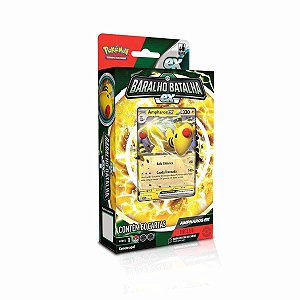 Pokémon Batalha De Liga Pikachu Zekrom Reshiram Charizard-gx - R$ 289,9