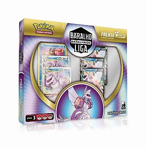 Jogo De Cartas Pokemon Box Batalha De Liga Cayrex Vmax em Promoção