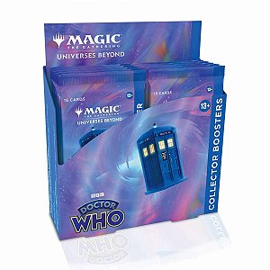 MTG Universe Beyond Doctor Who Collector Booster Box Inglês