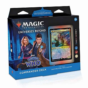 Magic Deck Commander Doctor Who Timey Wimey Inglês