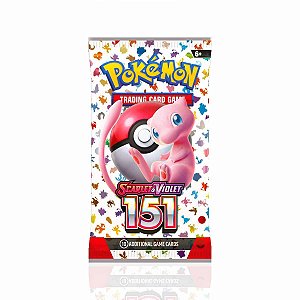 Pokémon Scarlet e violet 151 - Booster avulso
