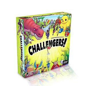 Challengers! Jogo de Cartas Competitivo