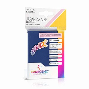 Gamegenic Prime Japanese Sized Sleeves Blue