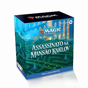 Magic Assassinato na Mansão Karlov Prê-Release Pack (WPN) Português