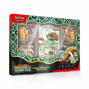 Box Pokémon Destinos de Paldea - Presa Grande ex Brilhante