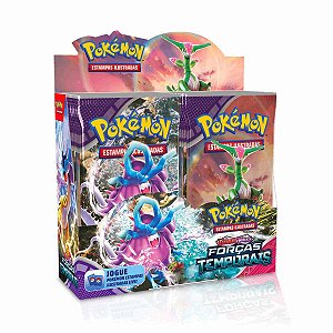 booster box Pokémon 5v5 - Forças Temporais