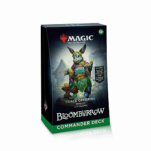 Deck de Commander - Bloomburrow - Peace Offering (GWU) - Inglês