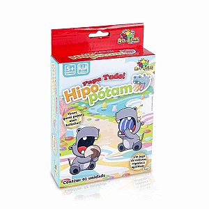Brinquedo Papa Bolinha Infantil Hipopótamo Come Come