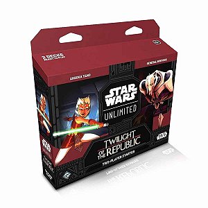 Star Wars: Unlimited - Twilight of the Republic  Two Player Starter - Inglês (Pré-Venda)