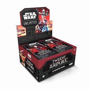 Star Wars: Unlimited - Twilight of the Republic  Booster Box - Inglês (Pré-Venda)