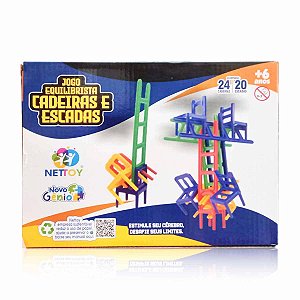 Jogo de Desafio Equilibrista Cadeiras e Escadas