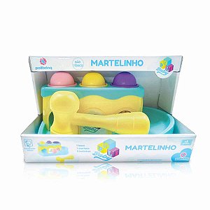 Brinquedo de montar e desmontar - Martelinho - Polibrinq