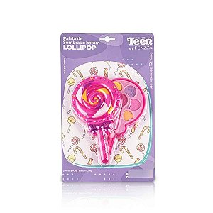 Estojo Maquiagem Sombra Batom Para Pincel Pirulito Lollipop
