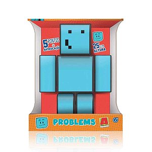 Boneco Problems Minicraft 25 Cm Gamer Skin Articulado