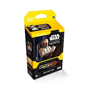 Star wars Unlimited - Jump to Lightspeed Spotlight Deck - Boba Fett - Inglês (Pré-Venda)