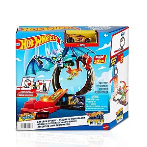Hot Wheels City Pista Ataque do Morcego Mattel Cor Multicolorido