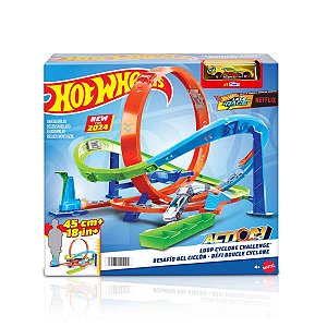 Hot Wheels Action Pista ciclone Desafio Extremo -  Mattel