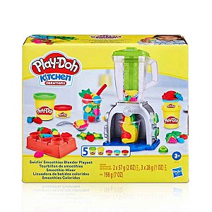 Massinha Play Doh liquidificador Smoothies Coloridos - Hasbro