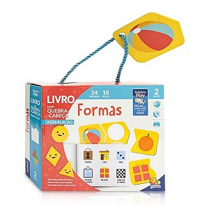 Livro Quebra-cabeça Livro Todolivro - QC ASS 2A Formas